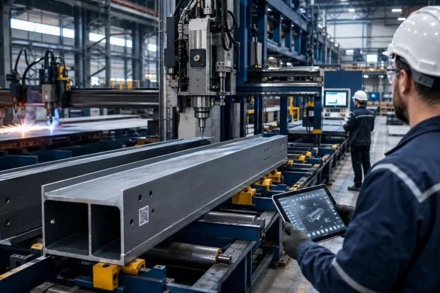structural steel fabrication automation trends 2026