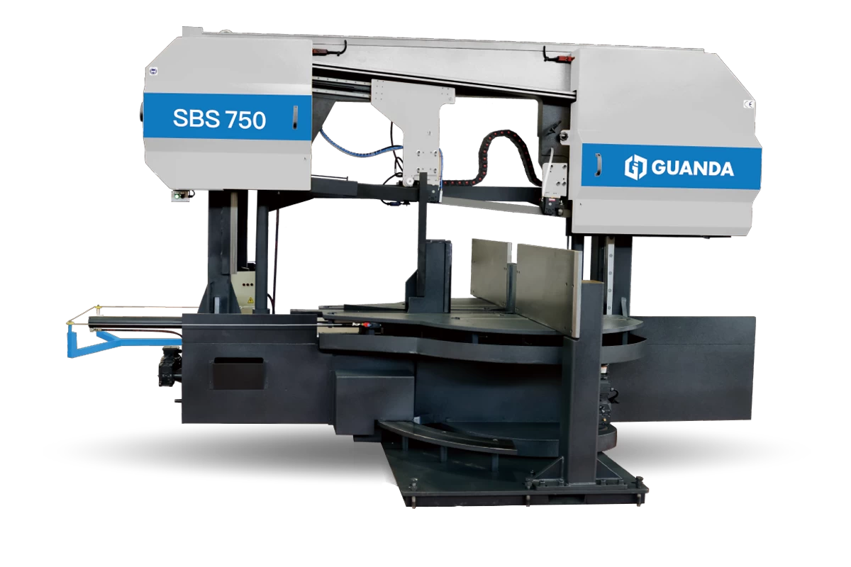 型鋼雙角度帶鋸機 sbs-650 / 750