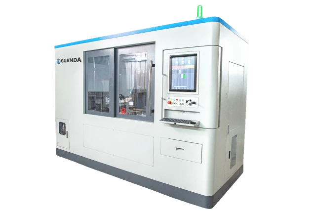 Guanda International Machinery's STM machine, designed for precise steel processing and manufacturing.